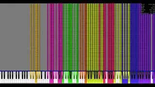 Midi art that kinda sounds good
