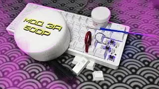 Upgraded keyboard for 500 rubles | Noise isolation, Tape Mod | Defender Alligator (60%)