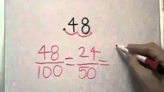 Decimal to Fraction Part 2