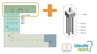 Advanced Numbering with IdeateApps for Revit: Pile Foundations