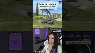 Стример сгорел Tanks Blitz