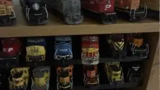 My HO scale Locomotive Collection as of 2012