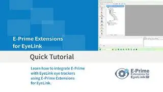 E Prime Extensions for EyeLink Tutorial