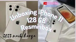 UNBOXING iPhone 11 128GB RESMI ibox 2023
