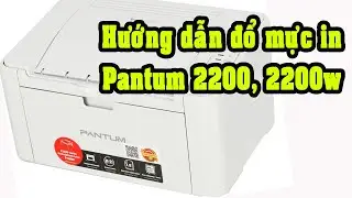 Hướng dẫn chi tiết đổ mực in Pantum 2200