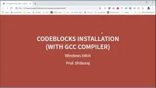 How to compile C programes using Codeblocks IDE  with GCC Compiler