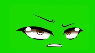 Objection Meme / Objection Funk || Gacha green screen face || free to use || read desc