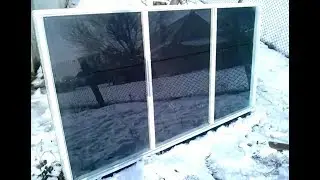 Воздушный солнечный коллектор первые замеры февраль 2018