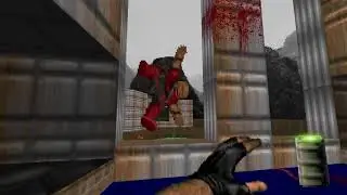 Brutal Doom Grab Skills 😂😈 