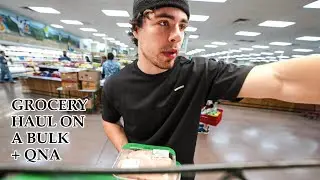 GROCERY HAUL ON A BULK + QnA