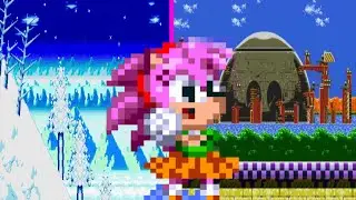 Sonic 3 AIR, Amy Galore: Ice Cap and Launch Base