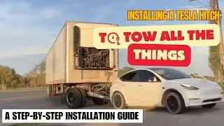 Installing a Tesla Tow Hitch, Model 3