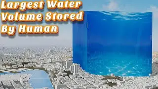 Largest Manmade Water Storage Structures and Their Water Volume Comparison.
