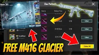 FINALLY😍 M416 GLACIER RETURN IN BGMI - FREE M416 GLACIER SPIN CRATE OPENING TIPS BGMI CRICKET LEAGUE