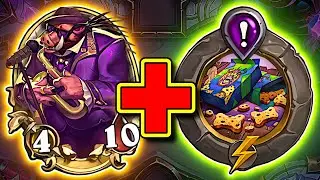 CRAZY Gem Scaling With this Combo! | Hearthstone Battlegrounds