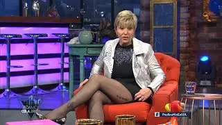 Paula in Black Pantyhose