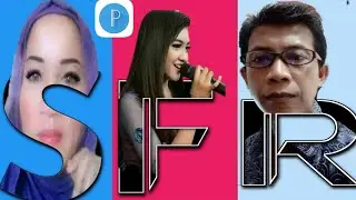 Cara Edit Foto Keren di Pixellab LETTER PORTRAIT
