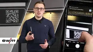 QR-коды напечатаны на каждом сварочном оборудовании EWM