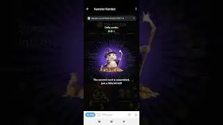 Hamster Kombat Today Combo Card 04-07-2024, Hamster Kombat Daily Card Combo