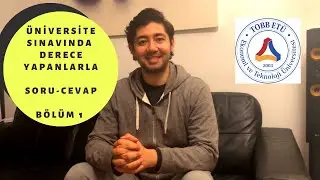 ÜNİVERSİTE SINAVINA GİRECEK ÖĞRENCİLERE TAVSİYELER BÖLÜM 1 ✅ FEN LİSESİ ➡️ TOBB İŞLETME YKS 2020