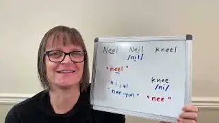 How to Pronounce Neal, Neil, Kneel and Knee