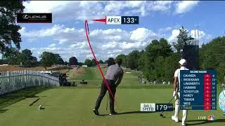 Jon Rahm Drives Par-4 Green with a 3-Wood 😳😳 (w/ Slow-Motion) (4K)