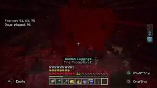 Playing Minecraft realm