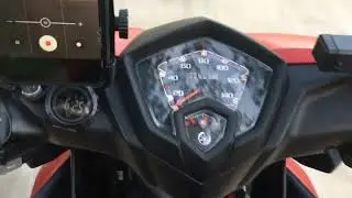 Yamaha GT125 Acceleration Test