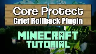 CoreProtect Plugin Tutorial Minecraft