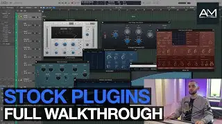 LOGIC STOCK PLUGINS ONLY! Full Hip-Hop Mix Walkthrough