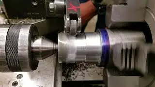 Knurling on the lathe