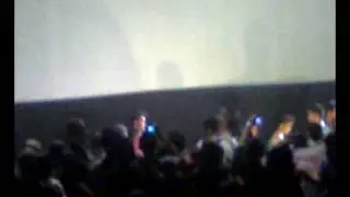 CINCO movie premiere night inside Sm cinema
