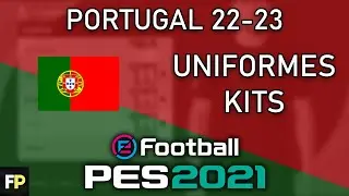 PES 2021 - Uniformes/kits Portugal (22-23) Xbox