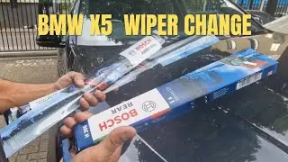 BMW X5 Wiper Change
