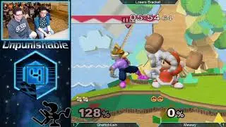 Unpunishable 4 - Mewwy (Ice Climbers) vs Ghettoblush (Fox) - Melee Singles