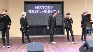 HISTORY 150718 2部　自己紹介＆トーク　＠LaQuaGraden