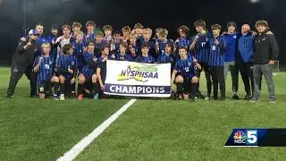 Peru high school boys' soccer wins first sectional championship since 2018