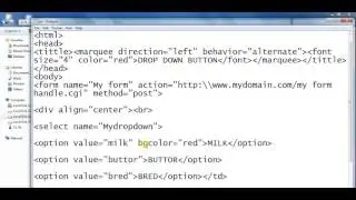 how to design small square boxes animation using marquee tag and horizontal rule