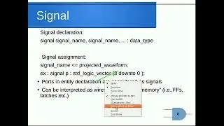 VHDL Course  session 5 Chapter 3  Basic language constructs of VHDL