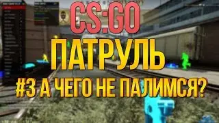 #4 ВРЕМЯ ПАТРУЛЯ - А чего не палимся? (CS:GO)