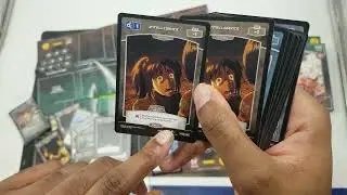 Meta X: Attack on Titan - Flippin thru the Cards
