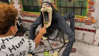 Halloween costume shopping