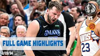 Luka Doncic (41 points) Highlights vs. Phoenix Suns | 2/22/24