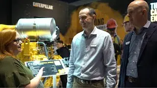 Caterpillar C13D Engine Unveil at CONEXPO 2023: A Compact and Power-Dense Engine