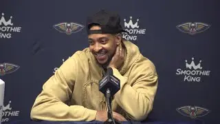 CJ McCollum on upcoming All-Star break | Pelicans Postgame 2/14/24