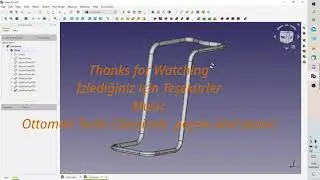 FreeCad Adaptive Sweep and Multi Sketch Guide Line.