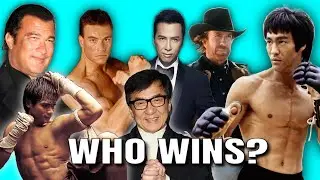 What if Bruce Lee fought all the other martial arts actors?