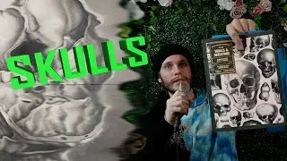 Realistic Skull Drawing (MIND PALACE)