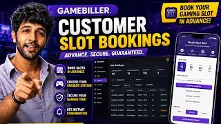GameBiller Advanced Booking System | Online Slot Reservations for Gaming Cafes