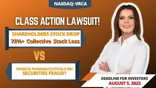 VRCA Stock News (#VRCA) VRCA Stock Today 📉 SHAREHOLDERS In Verrica Pharmaceuticals Securities $VRCA